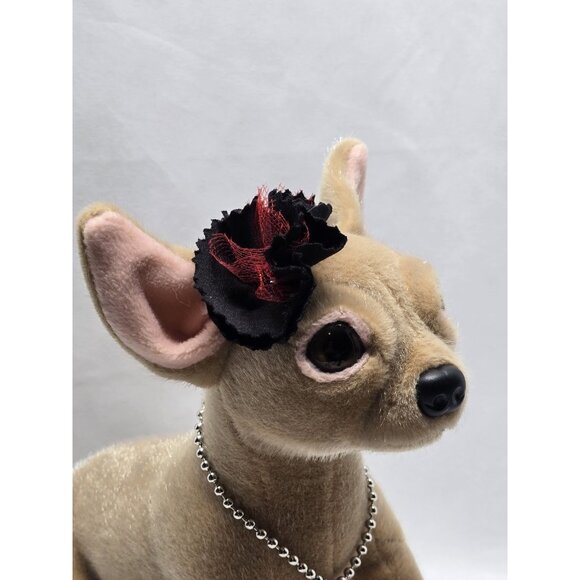 Fuzzy Nation Chihuahua Puppy dog Stuffed Toy Realistic Looking - Picture 3 of 9